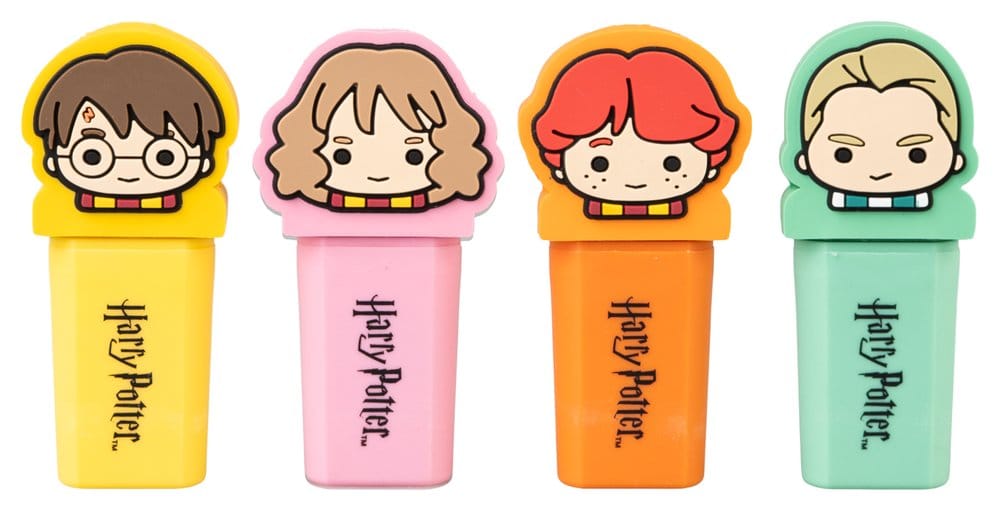 Harry Potter Set of 4 Highlighters with Topper Grupo Erik