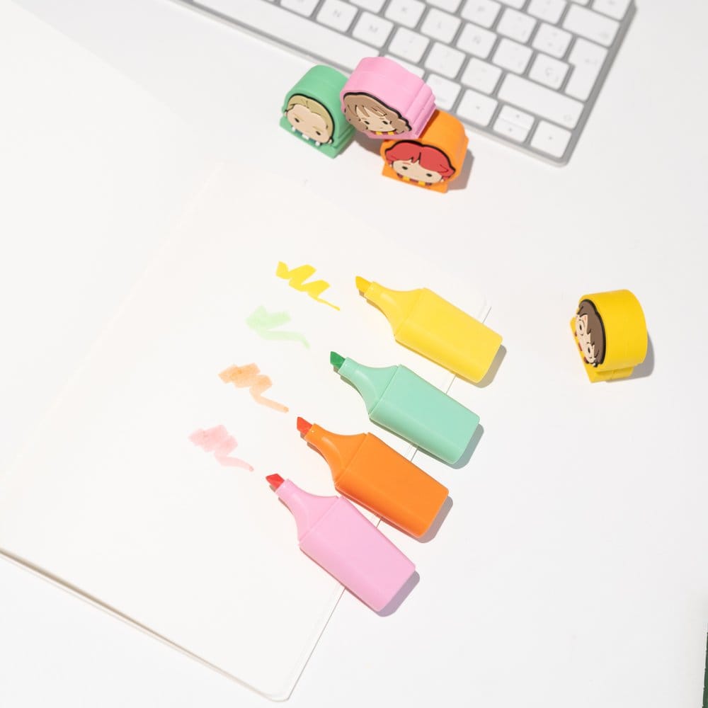 Harry Potter Set of 4 Highlighters with Topper Grupo Erik
