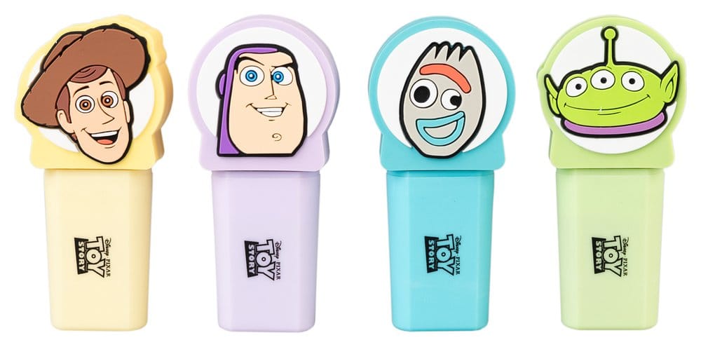 Toy Story Highlighters with Toppers Set of 4 Grupo Erik