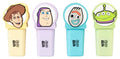 Toy Story Highlighters with Toppers Set of 4 Grupo Erik