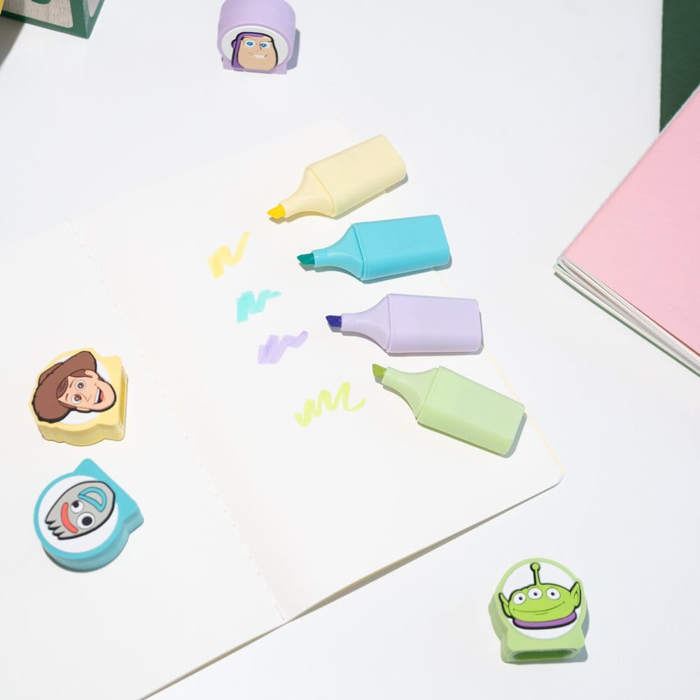 Toy Story Highlighters with Toppers Set of 4 Grupo Erik