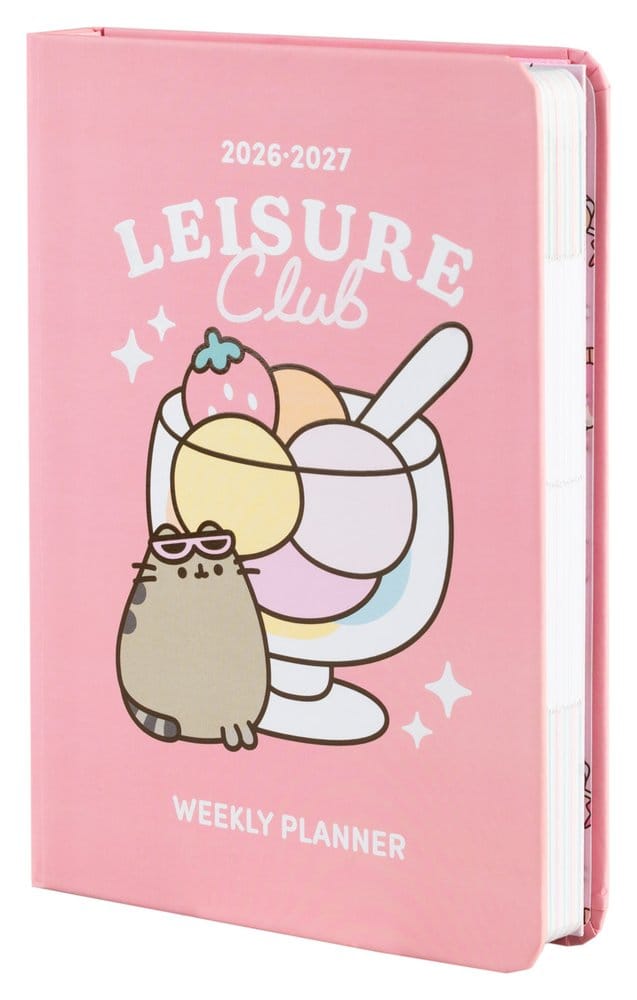 Pusheen Academic Planner Tropical Vacation 2026/27 A6 *English Version* Grupo Erik