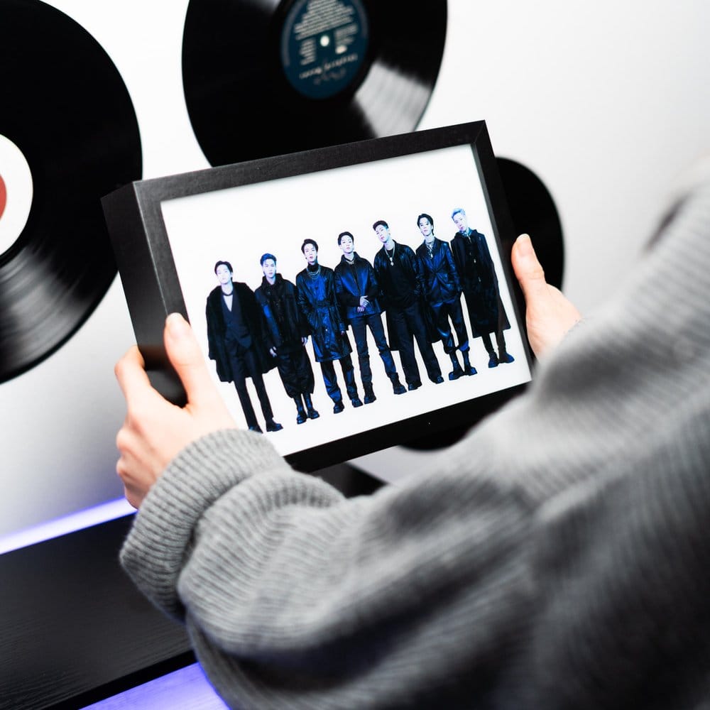 BTS Framed LED Print Grupo Erik