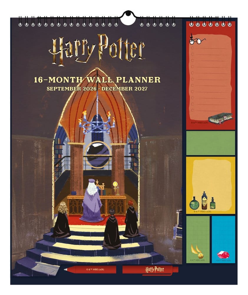 Harry Potter Wall Planner 2026/27 Grupo Erik