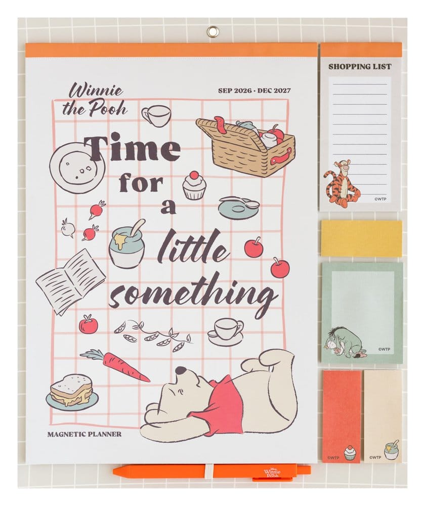 Winnie the Pooh Magnetic Planner 2026/27 Grupo Erik