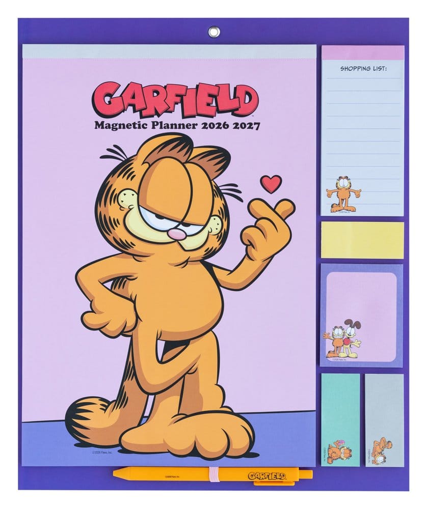 Garfield Magnetic Planner 2026/27 Grupo Erik