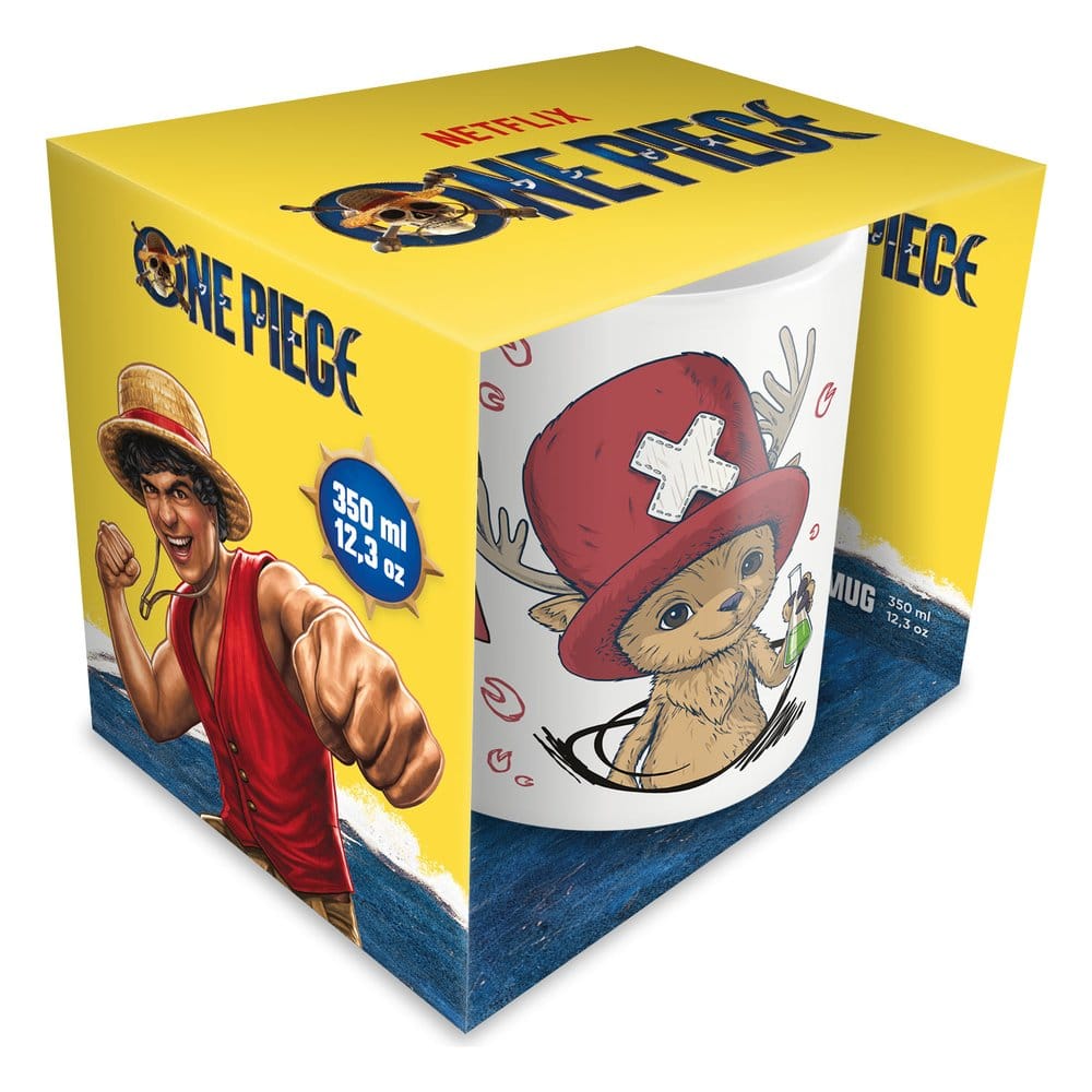 One Piece Netflix Mug Chopper 350 ml Grupo Erik