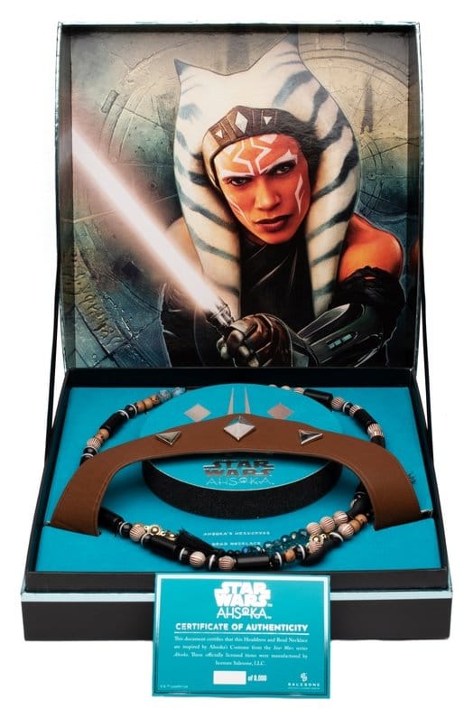Star Wars Ahsoka Tano Headband & Belt Beads Replica Grupo Erik