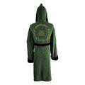 Lord of the Rings Fleece Bathrobe Elven Green & Gold Groovy