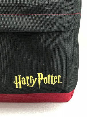 Harry Potter Backpack Gryffindor Black Burgundy Groovy