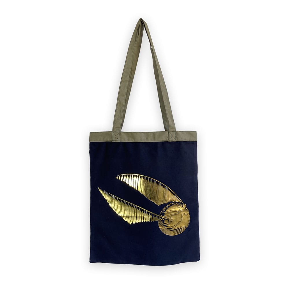 Harry Potter Tote Bag Golden Snitch Groovy