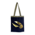 Harry Potter Tote Bag Golden Snitch Groovy