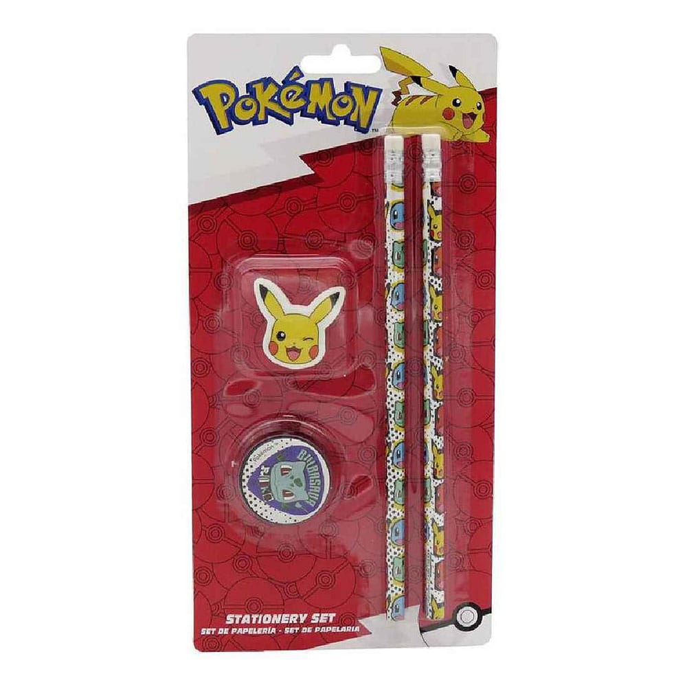 Pokémon stationery set 4 pieces CyP Brands