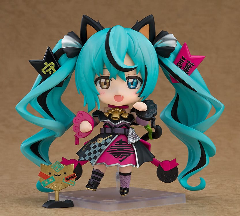 Character Vocal Series 01 Nendoroid Action Figure Hatsune Miku Black Maneki Miku Ver. Good Smile Company