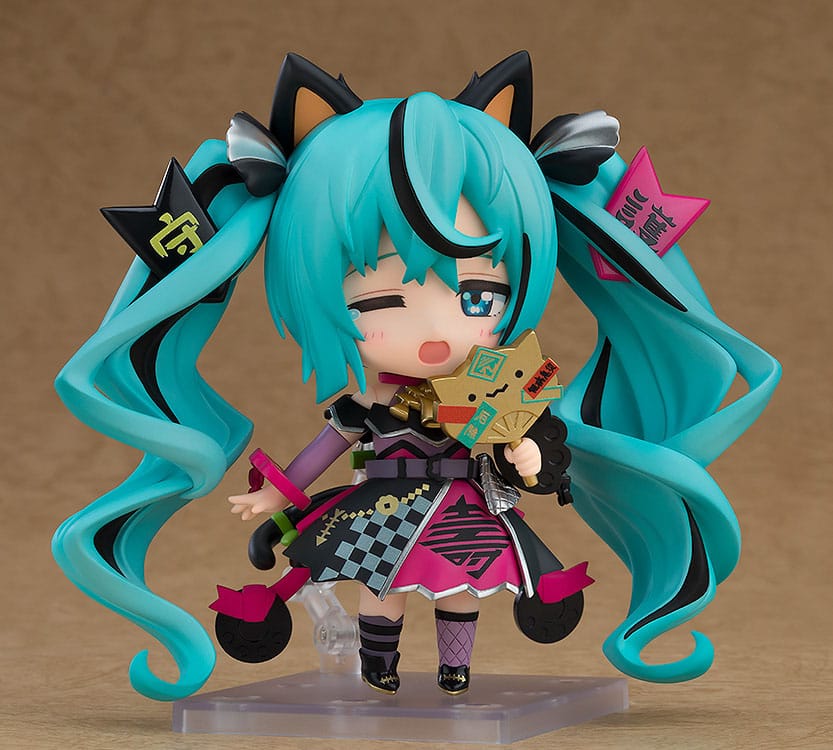 Character Vocal Series 01 Nendoroid Action Figure Hatsune Miku Black Maneki Miku Ver. Good Smile Company