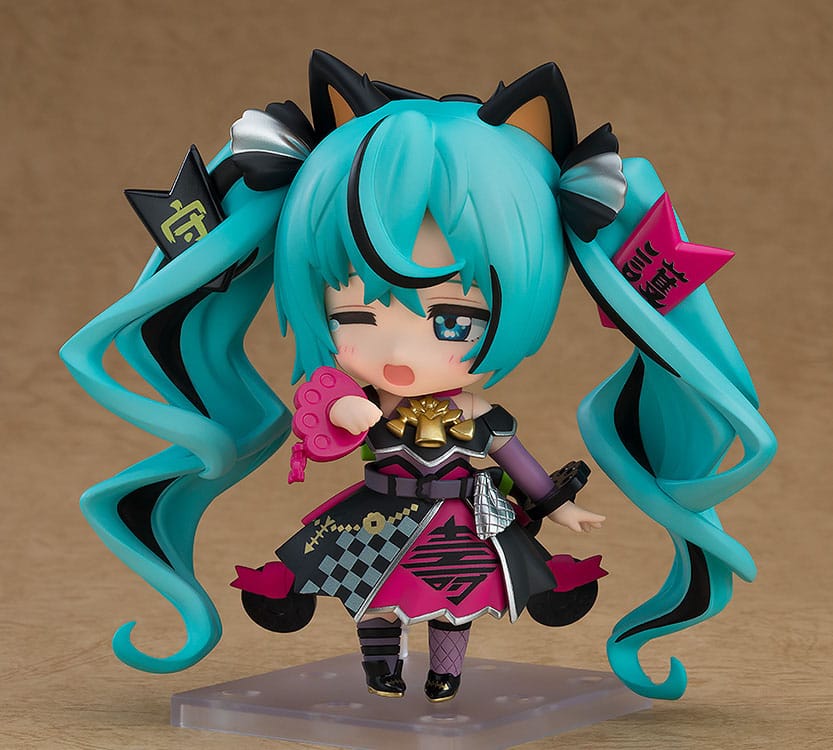 Character Vocal Series 01 Nendoroid Action Figure Hatsune Miku Black Maneki Miku Ver. Good Smile Company