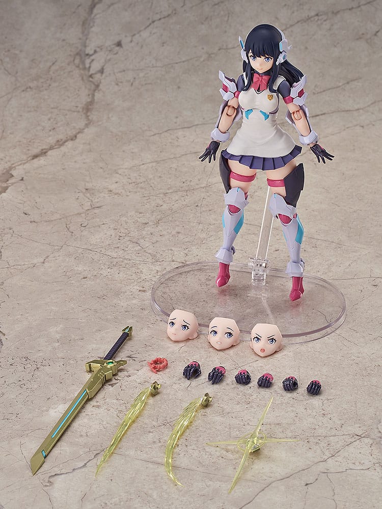 Gridman Universe Figma Action Figure Hyper Body Rikka Takarada Grid Tector Ver. Good Smile Company