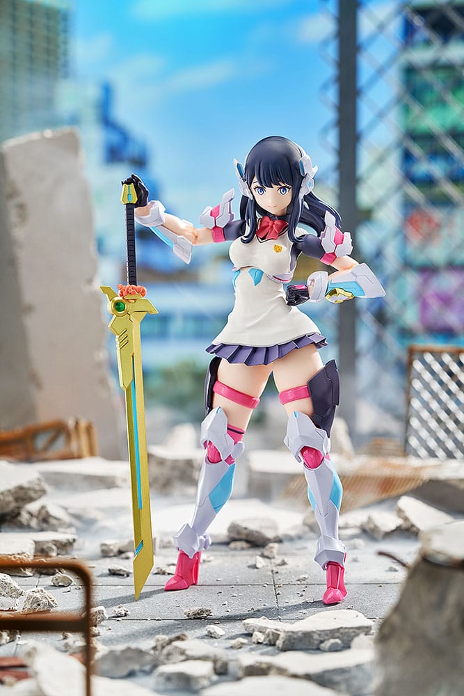 Gridman Universe Figma Action Figure Hyper Body Rikka Takarada Grid Tector Ver. Good Smile Company