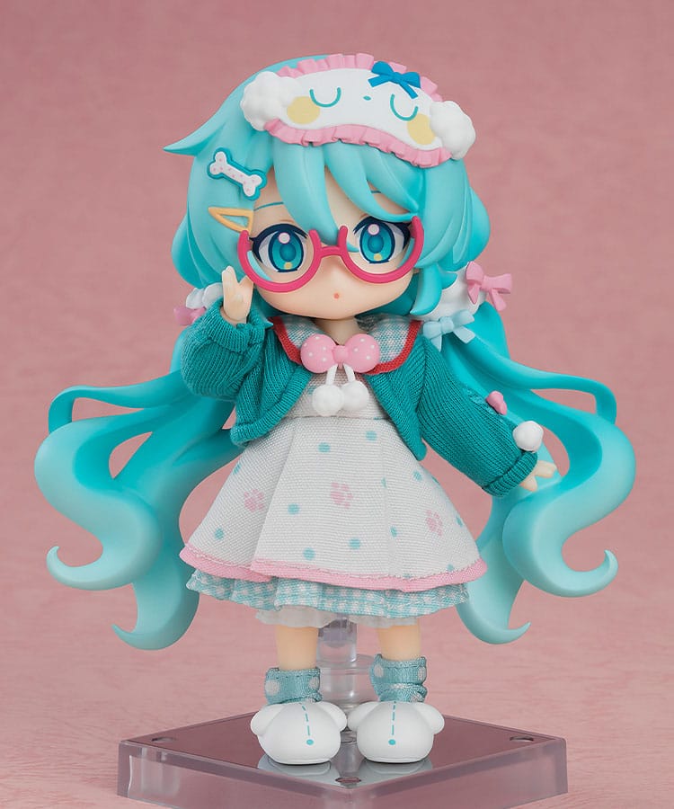 Character Vocal Series 01 Hatsune Miku Nendoroid Doll Action Figure Hatsune Miku Loungewear Outfit Ver. Good Smile Company