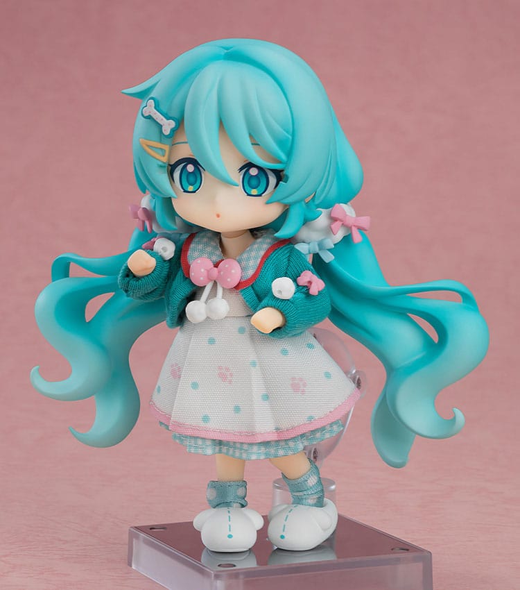 Character Vocal Series 01 Hatsune Miku Nendoroid Doll Action Figure Hatsune Miku Loungewear Outfit Ver. Good Smile Company