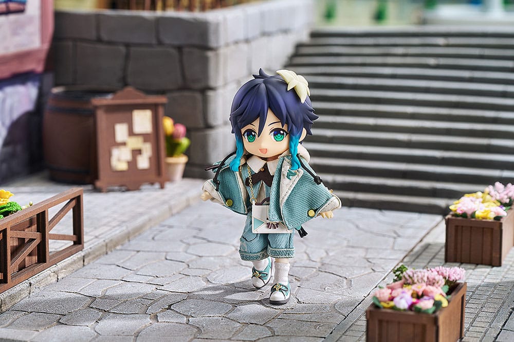 Genshin Impact Nendoroid Doll Action Figure Venti Blue Ballad Ver. Good Smile Company