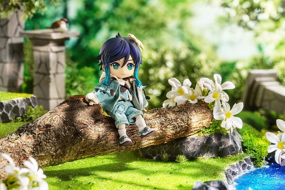 Genshin Impact Nendoroid Doll Action Figure Venti Blue Ballad Ver. Good Smile Company