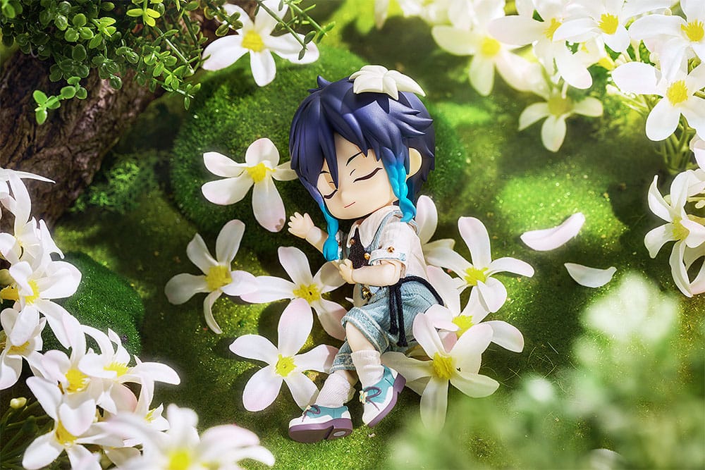 Genshin Impact Nendoroid Doll Action Figure Venti Blue Ballad Ver. Good Smile Company