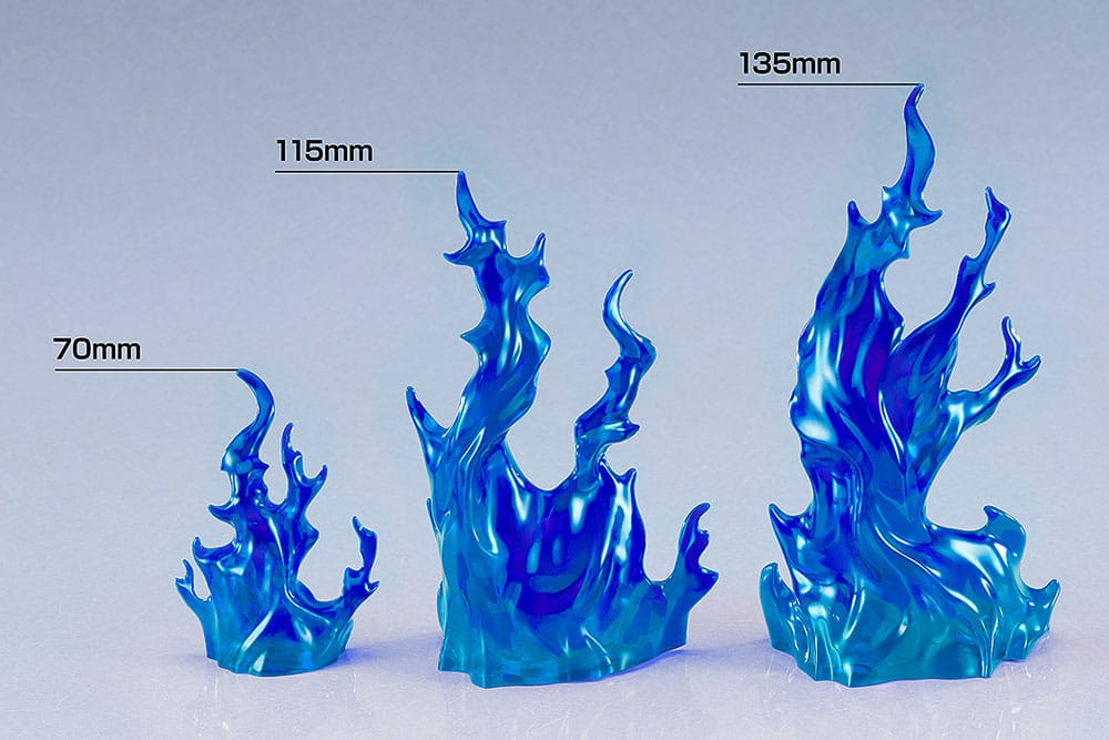The Simple Effect Parts for Figures Flames Blue Good Smile Company