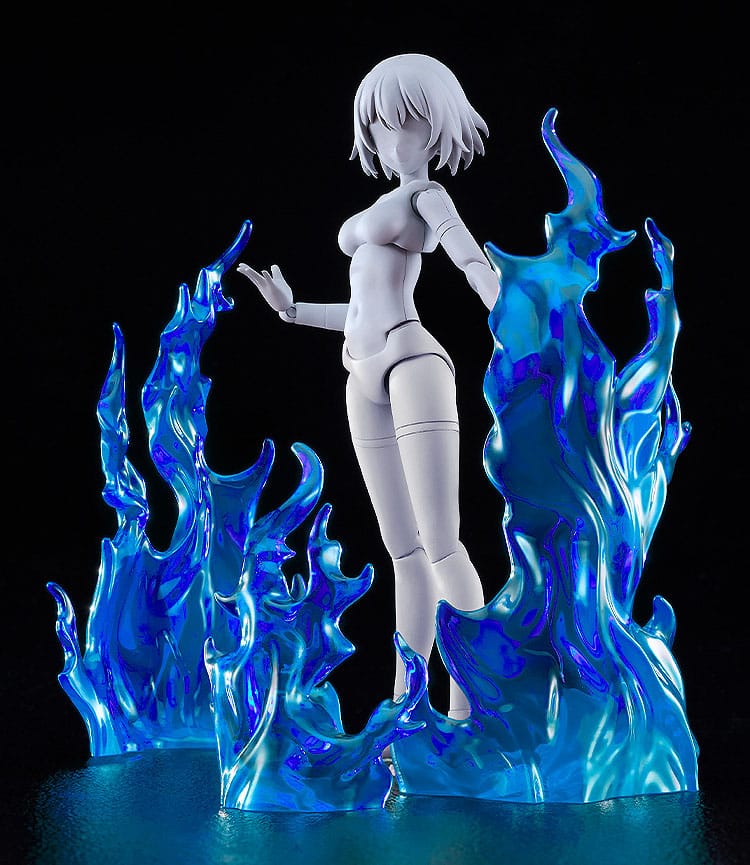 The Simple Effect Parts for Figures Flames Blue Good Smile Company