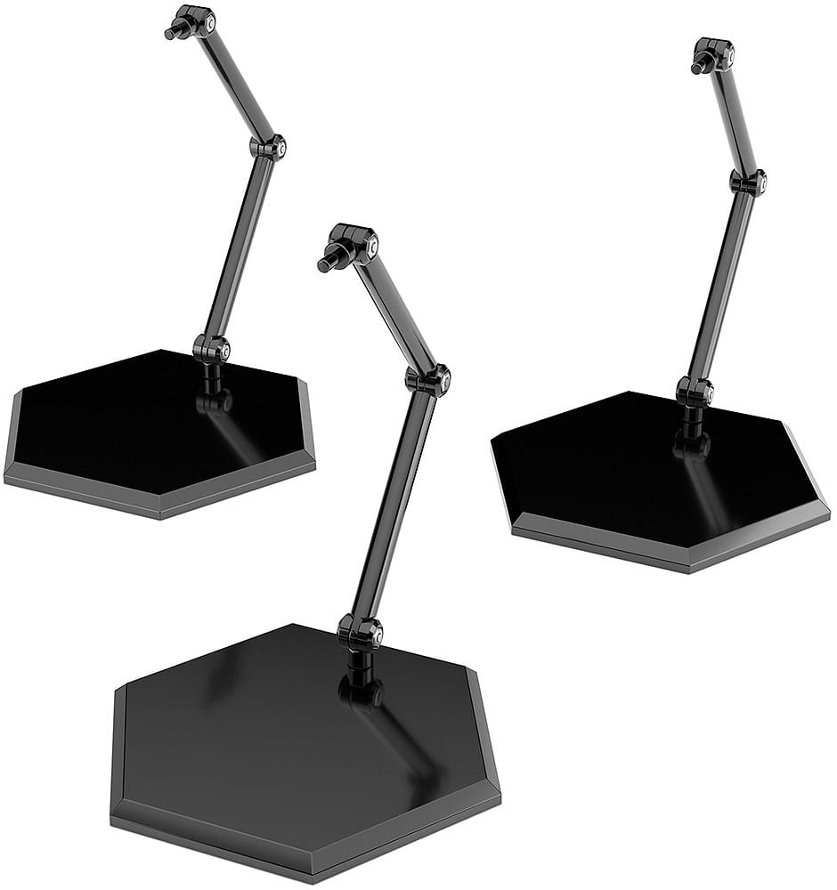 The Simple Stand Mini Nendoroid More for Mini Figures & Models Black Hex Type 3 Pack Good Smile Company