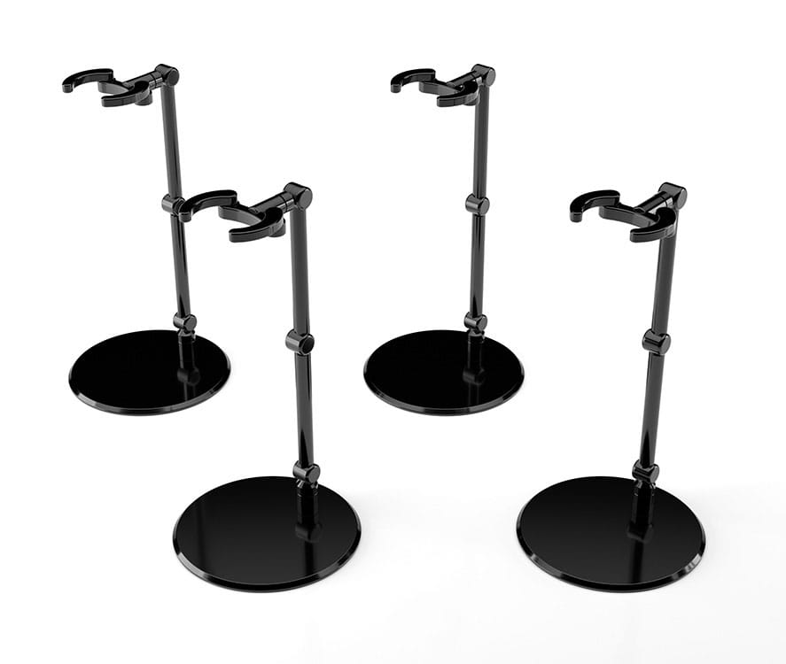 The Simple Stand Mini Nendoroid More for Mini Figures & Models mini Black 4er Pack Good Smile Company