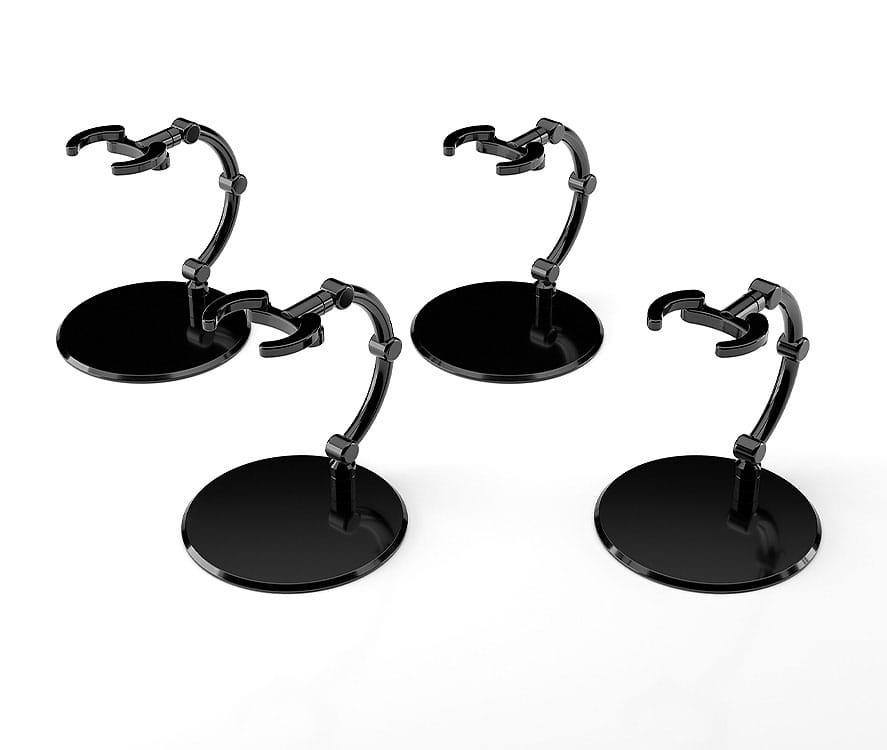 The Simple Stand Mini Nendoroid More for Mini Figures & Models mini Black 4er Pack Good Smile Company