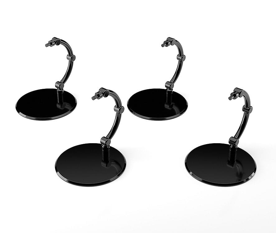 The Simple Stand Mini Nendoroid More for Mini Figures & Models mini Black 4er Pack Good Smile Company