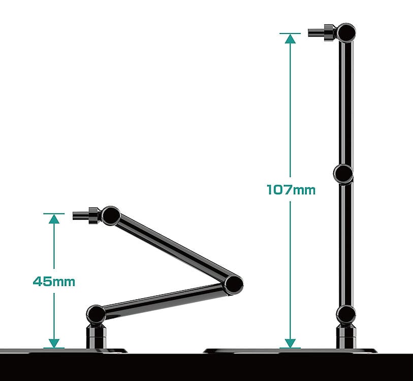 The Simple Stand Mini Nendoroid More for Mini Figures & Models mini Black 4er Pack Good Smile Company
