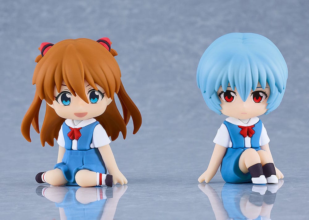 Rebuild of Evangelion Rubber Mascot Nendroid Plus Mini Figure Rei Ayanami Good Smile Company