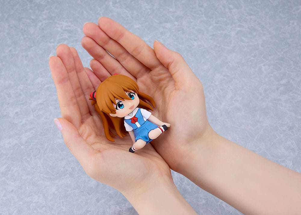 Rebuild of Evangelion Rubber Mascot Nendroid Plus Mini Figure Asuka Shikinami Langley Good Smile Company