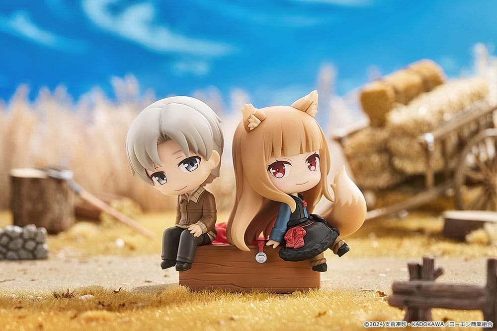 Spice and Wolf Merchant Meets the Wise Wolf Mini Memory Mini Figure Lawrence & Holo Good Smile Company