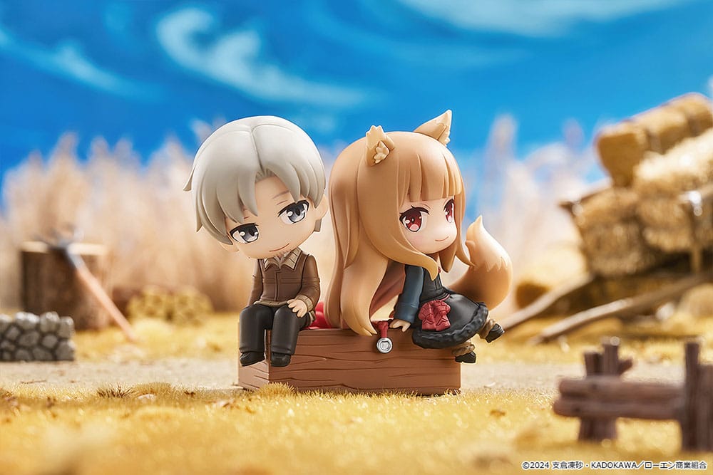 Spice and Wolf Merchant Meets the Wise Wolf Mini Memory Mini Figure Lawrence & Holo Good Smile Company