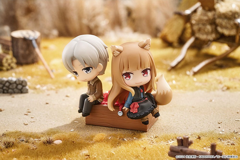 Spice and Wolf Merchant Meets the Wise Wolf Mini Memory Mini Figure Lawrence & Holo Good Smile Company