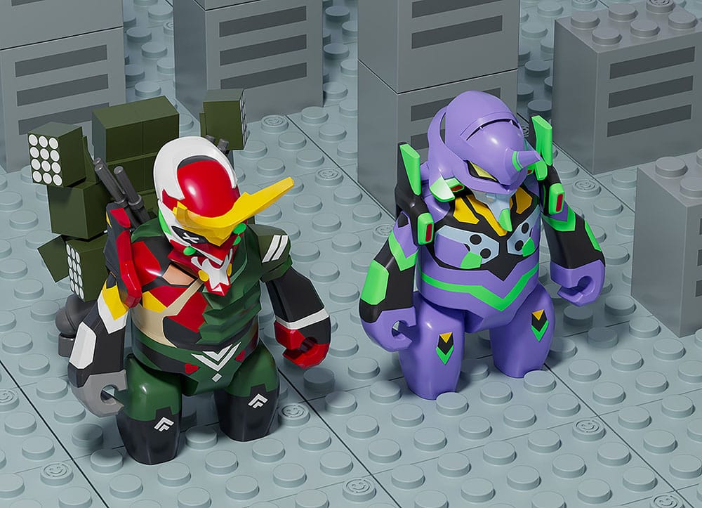 Rebuild of Evangelion Brickroid Action Figure Evangelion Test Type 01 Good Smile Company
