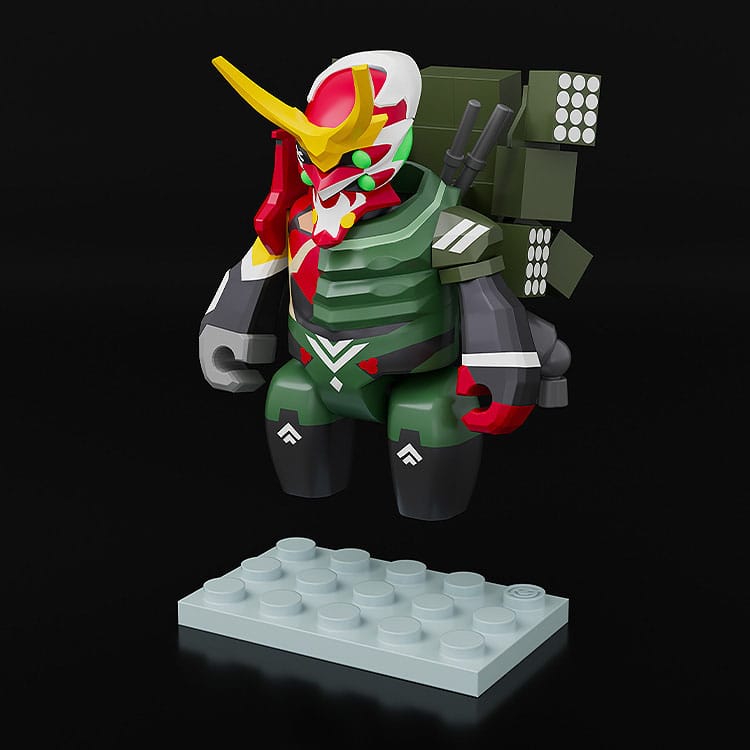 Rebuild of Evangelion Brickroid Action Figure Evangelion Production Model New 02 a Good Smile Company