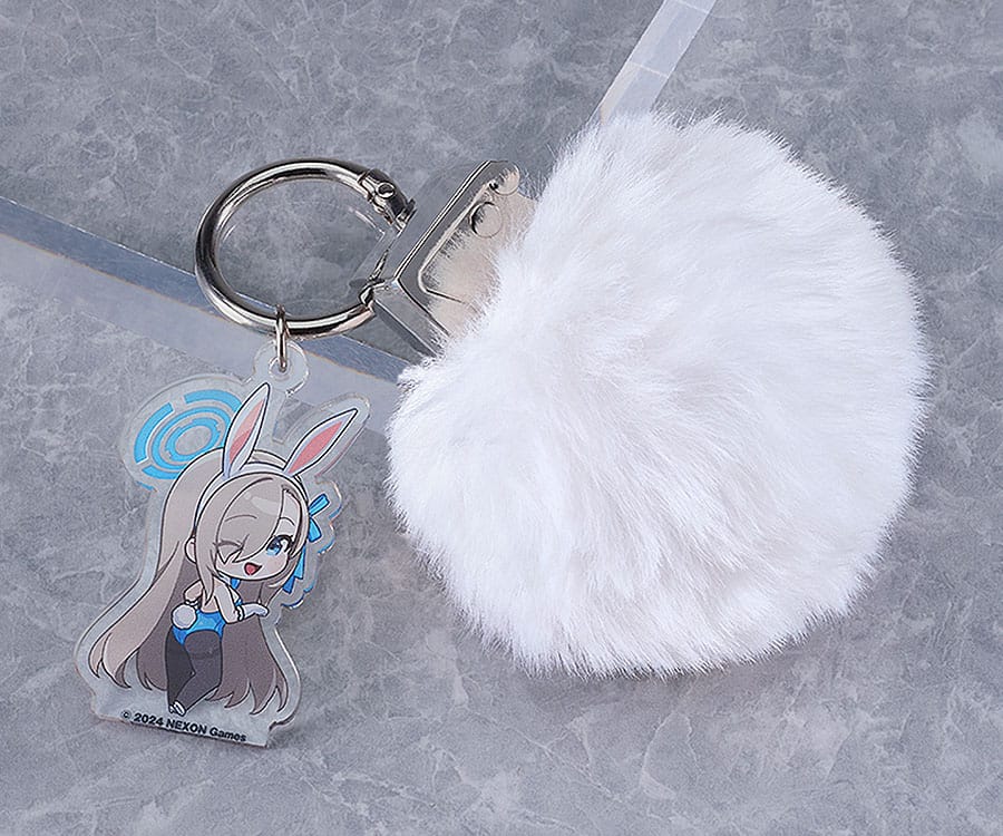 Blue Archive Acrylic Keychain Asuna's Rabbit Tail Grenade Good Smile Company