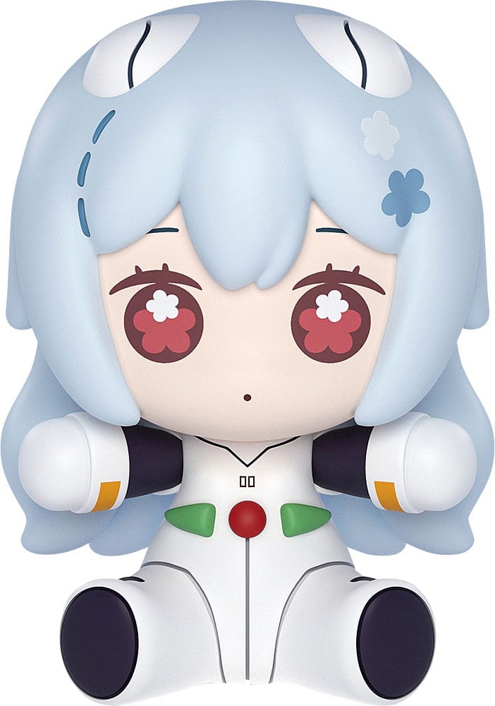 Neon Genesis Evangelion Rebuild of Evangelion Huggy Good Smile Chibi Figure Rei Ayanami Long Hair Ver. Good Smile Company