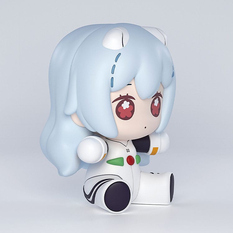 Neon Genesis Evangelion Rebuild of Evangelion Huggy Good Smile Chibi Figure Rei Ayanami Long Hair Ver. Good Smile Company