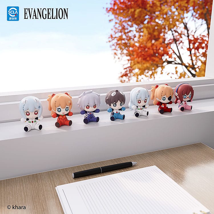 Neon Genesis Evangelion Rebuild of Evangelion Huggy Good Smile Chibi Figure Rei Ayanami Long Hair Ver. Good Smile Company