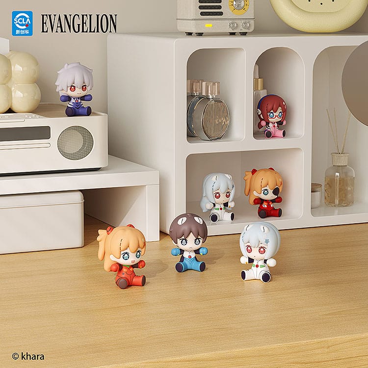 Neon Genesis Evangelion Rebuild of Evangelion Huggy Good Smile Chibi Figure Rei Ayanami Long Hair Ver. Good Smile Company