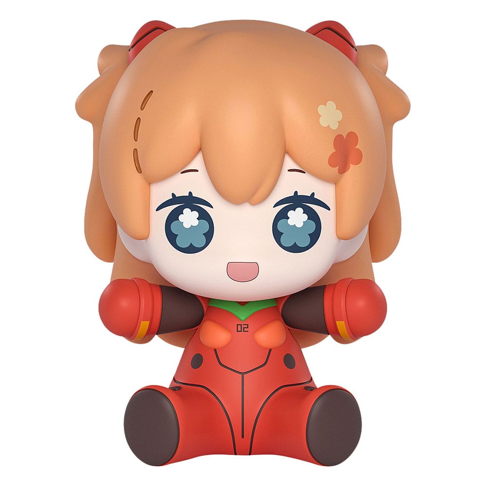 Neon Genesis Evangelion Rebuild of Evangelion Huggy Good Smile Chibi Figure Asuka Shikinami Langley Plugsuit Ver. Good Smile Company