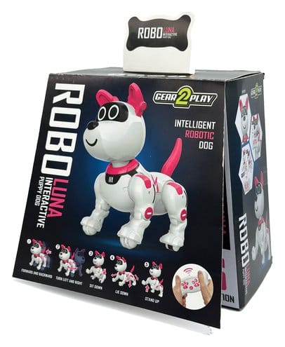 Gear2Play Interactive Robot Robo Luna Puppy Gear2Play