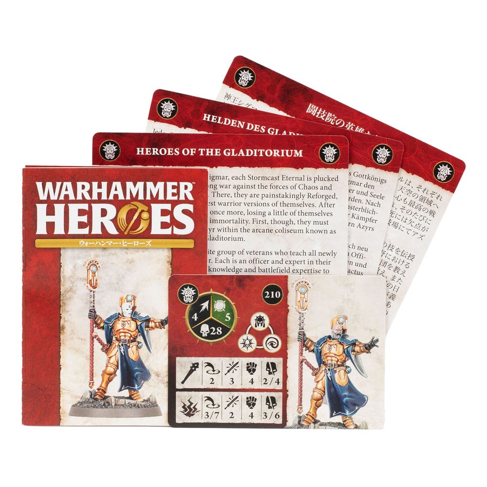 Warhammer Age of Sigmar Miniatures Warhammer Heroes Stormcast Eternals Display 8 Games Workshop