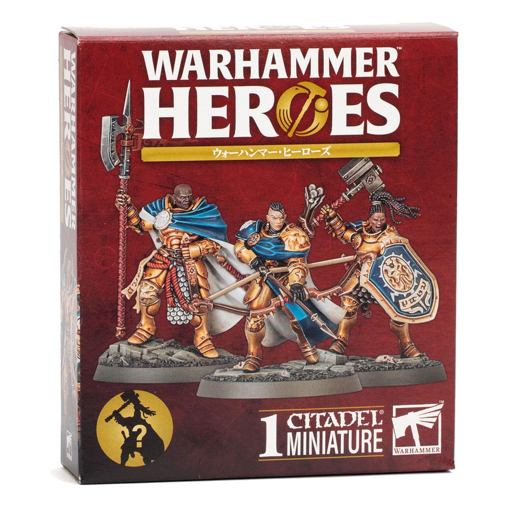 Warhammer Age of Sigmar Miniatures Warhammer Heroes Stormcast Eternals Display 8 Games Workshop